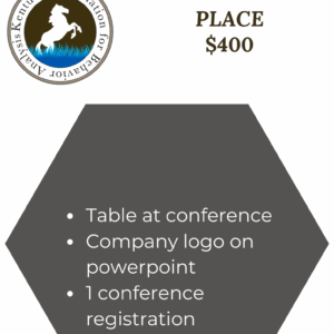 Place Sponsor: $400
